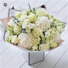 Beautifully Simple Showstopper White Bouquet Extra Large